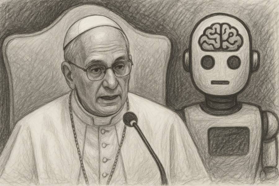 El papa León XIV declara la IA una amenaza para la humanidad