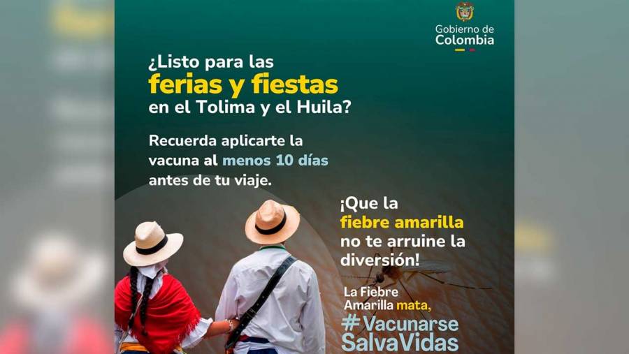 Refuerzan medidas para prevenir contagios de fiebre amarilla en festividades de mitad de año