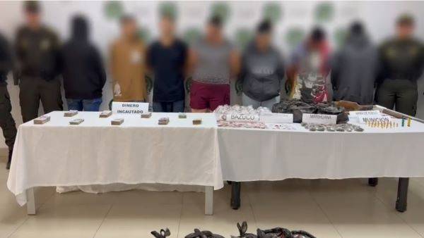 Desarticulada organización delincuencial 