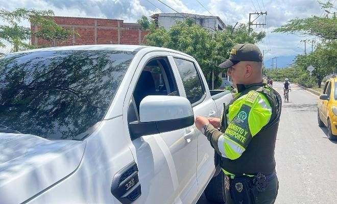 Policía Metropolitana De Cúcuta refuerza seguridad vial en puente festivo de Corpus Christi con más de 300 uniformados