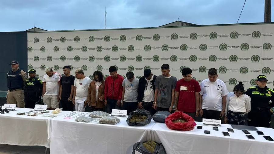 Capturan 11 presuntos integrantes del Tren de Aragua tras ataque con granada en San Bernardo, Bogotá