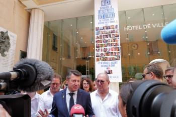 Investigación sobre la organización de los hechos en Niza: citan a la pareja Estrosi y a los jefes de los medios