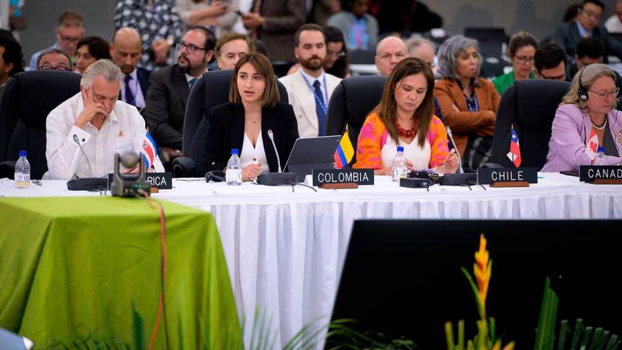 Colombia llama a pasar del discurso a la acción en la Asamblea General de la OEA