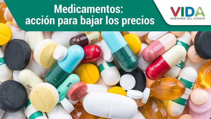 Medicamentos: acción para bajar los precios