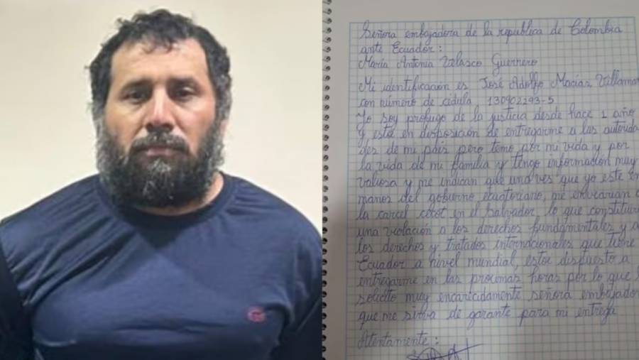 Carta de “Fito” a la embajada de Colombia desata polémica diplomática entre Bogotá y Quito
