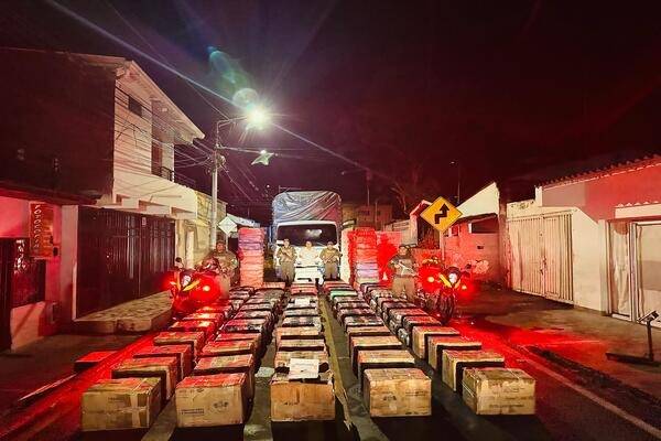 Incautan m&aacute;s de 4 toneladas de marihuana en operativo de la Polic&iacute;a Nacional