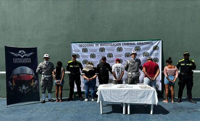 La Polic&iacute;a Nacional esclarece dos homicidios en Leticia: cinco capturados, entre ellos dos extranjeros con notificaci&oacute;n de INTERPOL