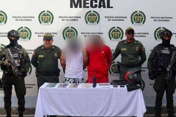 La Polic&iacute;a captur&oacute; a los presuntos responsables del atentado contra la estaci&oacute;n Mel&eacute;ndez en Cali