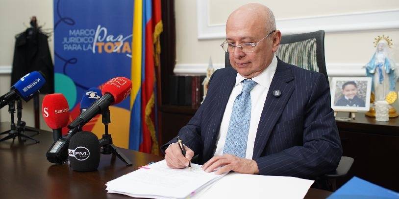 MinJusticia radic&oacute; proyecto de ley para avanzar hacia la Paz Total y el respeto a v&iacute;ctimas