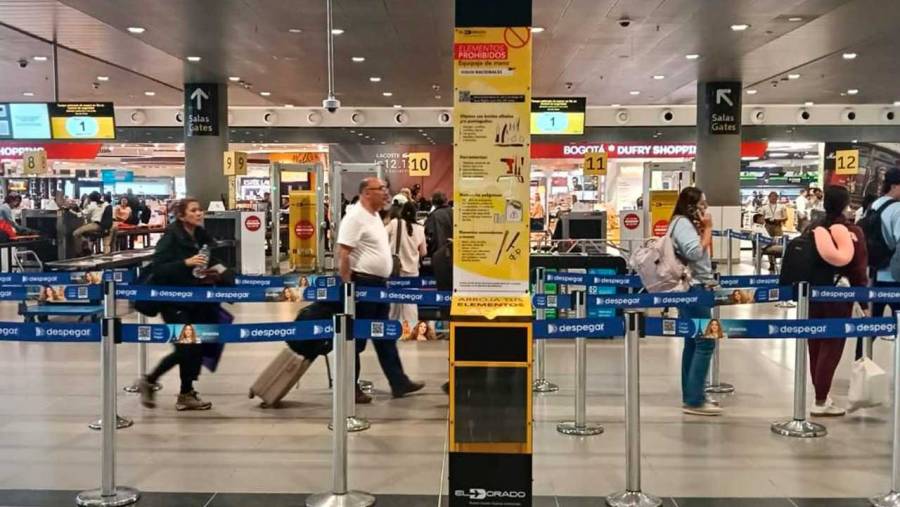 En el primer semestre de 2025 se movilizaron 27,5 millones de pasajeros por los principales aeropuertos del pa&iacute;s