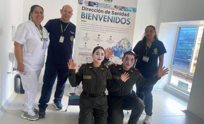 Cundinamarca realizó actividad lúdica con mimos fomentando la prevención de salud mental