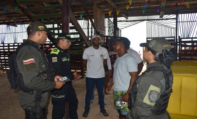 La Polic&iacute;a Nacional en Cartagena, en coordinaci&oacute;n con la Alcald&iacute;a Distrital y la Armada Nacional