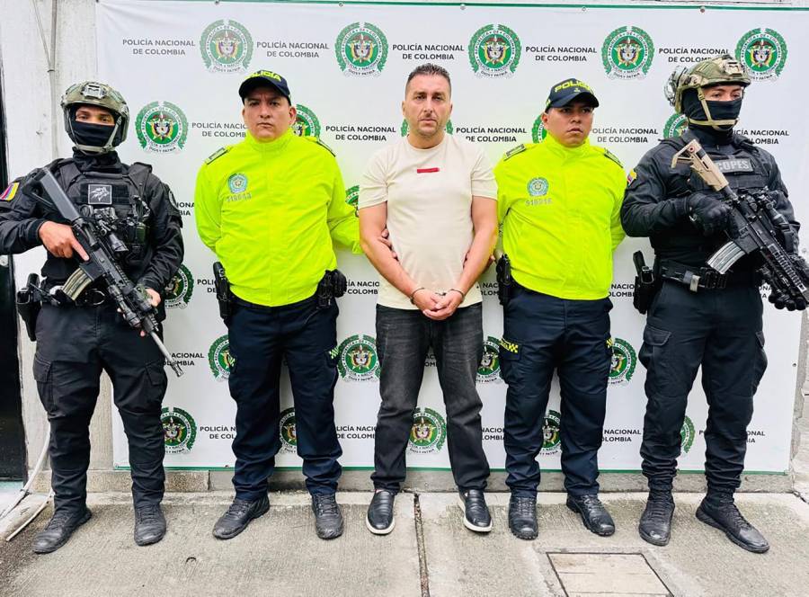 Colombia captura a mafioso italiano y 